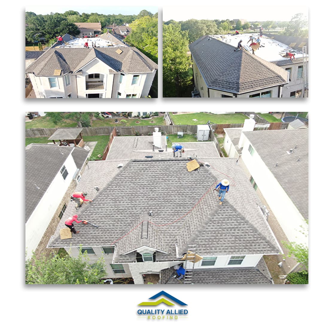 Quality Alied Roofing & Remodeling project home Asphalt shingle roofing